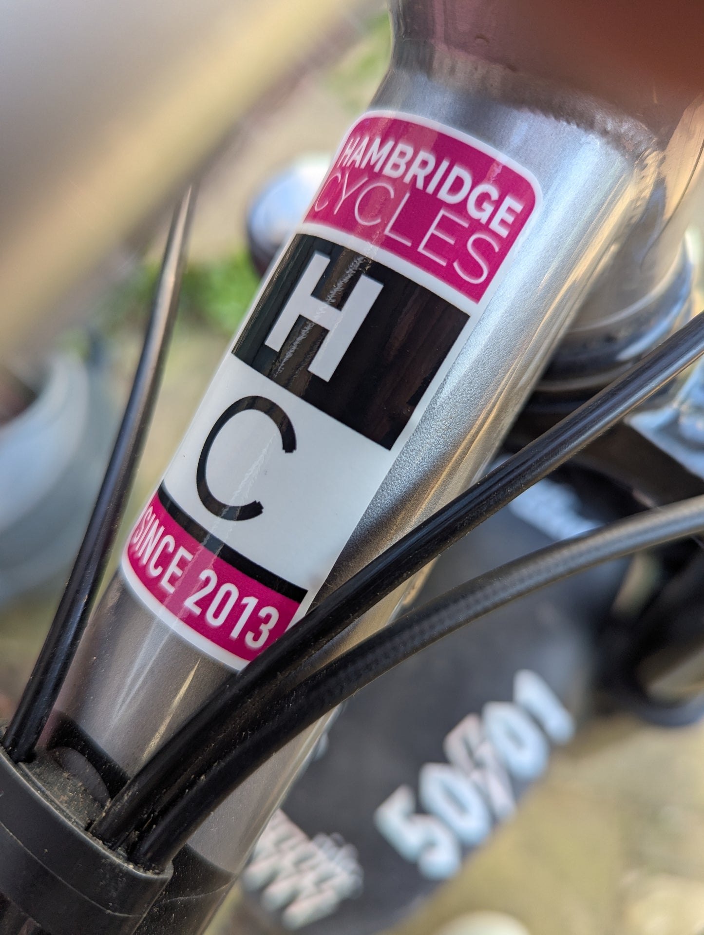 Hambridge Cycles BITD Sticker Set